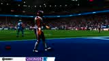 touchdown (+6, try not yet on the scorebug), frame 14