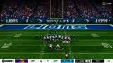 extra point (PAT kick, +1), frame 1