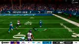 touchdown + extra point (+7; the +6 state was never read), frame 1