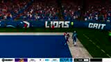 touchdown + extra point (+7; the +6 state was never read), frame 7